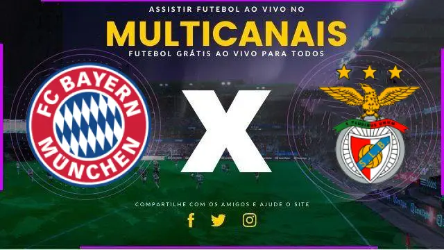 Assistir Bayern de Munique x Benfica ao vivo HD 06/11/2024