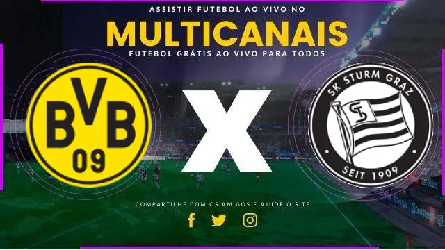 Assistir Borussia Dortmund x Sturm Graz ao vivo HD 05/11/2024