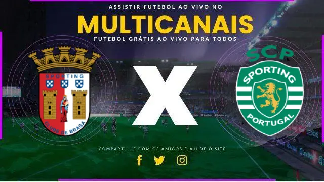 Assistir Braga x Sporting ao vivo HD 10/11/2024