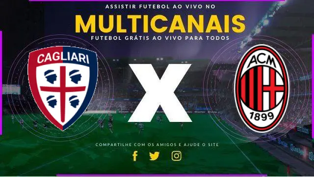 Assistir Cagliari x Milan ao vivo HD 09/11/2024