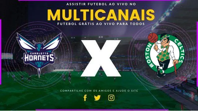 Assistir NBA: Charlotte Hornets x Boston Celtics ao vivo HD 02/11/2024