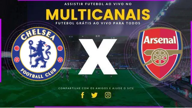 Assistir Chelsea x Arsenal ao vivo HD 10/11/2024