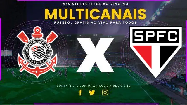 Assistir Corinthians x São Paulo ao vivo HD 10/11/2024