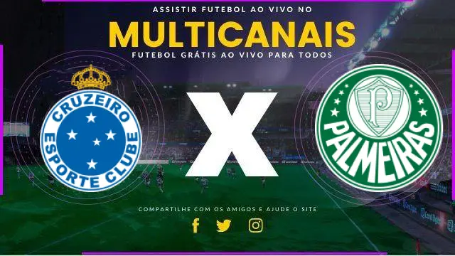 Assistir Cruzeiro x Palmeiras ao vivo HD 07/11/2024