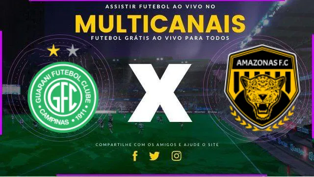 Assistir Guarani x Amazonas  ao vivo HD 12/11/2024