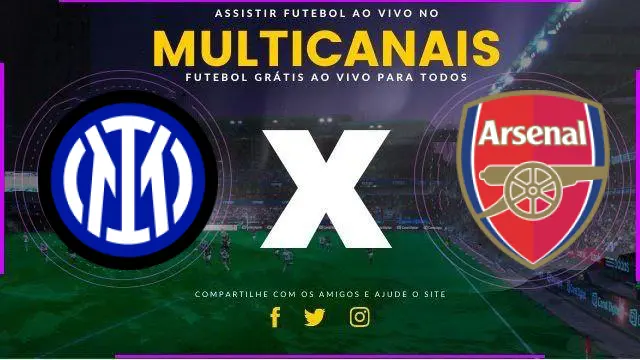 Assistir Inter de Milão x Arsenal ao vivo HD 06/11/2024