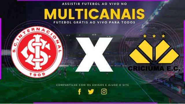 Assistir Internacional x Criciúma ao vivo HD 05/11/2024