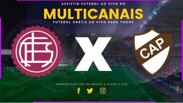 Assistir Lanus x Platense ao vivo HD 11/11/2024