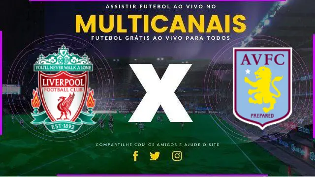 Assistir Liverpool x Aston Villa ao vivo HD 09/11/2024