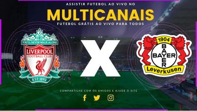 Assistir Liverpool x Bayer Leverkusen ao vivo HD 05/11/2024