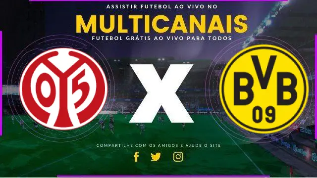 Assistir Mainz 05 x Borussia Dortmund ao vivo HD 09/11/2024