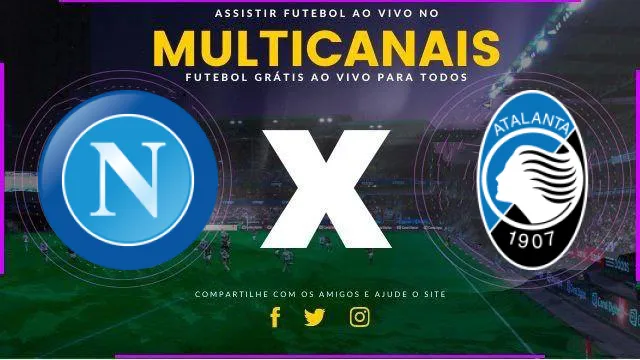 Assistir Napoli x Atalanta ao vivo HD 03/11/2024