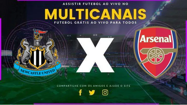 Assistir Newcastle x Arsenal ao vivo HD 02/11/2024