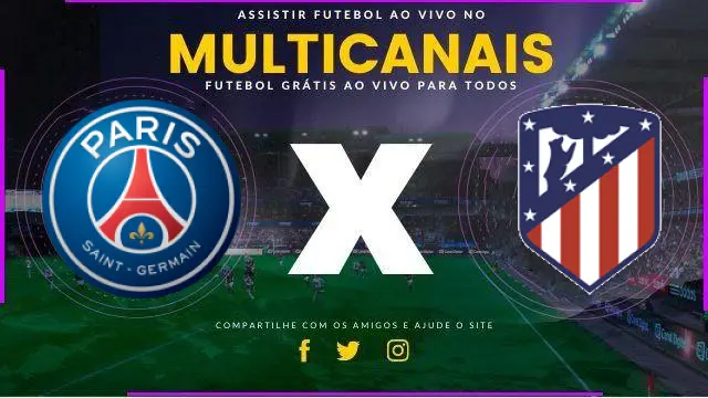 Assistir PSG x Atletico de Madrid ao vivo HD 06/11/2024