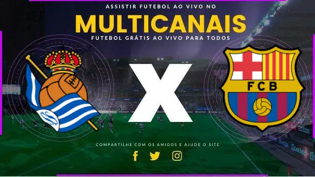 Assistir Real Sociedad x Barcelona ao vivo HD 10/11/2024