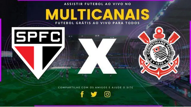 Assistir São Paulo x Corinthians ao vivo HD 03/11/2024