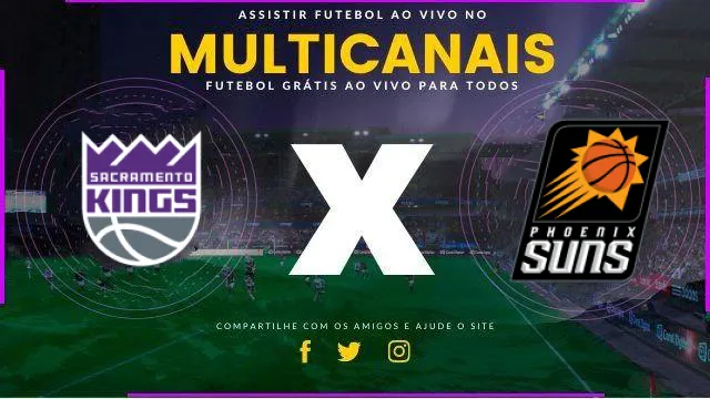 Assistir NBA: Sacramento Kings x Phoenix Suns ao vivo HD 14/11/2024