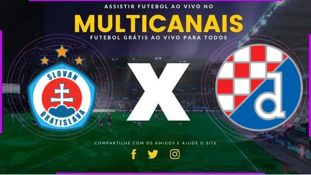 Assistir Slovan Bratislava x Dinamo Zagreb ao vivo HD 05/11/2024