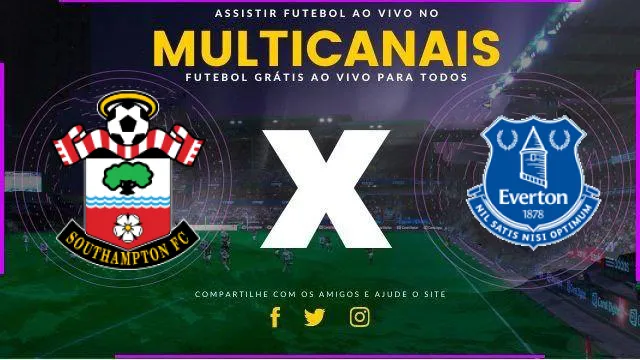 Assistir Southampton x Everton ao vivo HD 02/11/2024