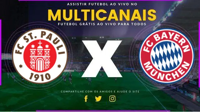 Assistir St. Pauli x Bayern de Munique ao vivo HD 09/11/2024