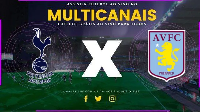 Assistir Tottenham x Aston Villa ao vivo HD 03/11/2024