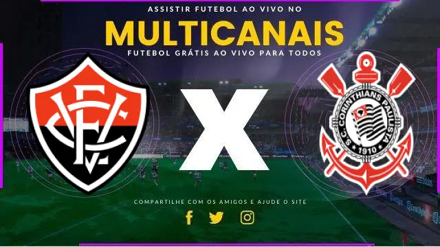 Assistir Vitória x Corinthians ao vivo HD 09/11/2024