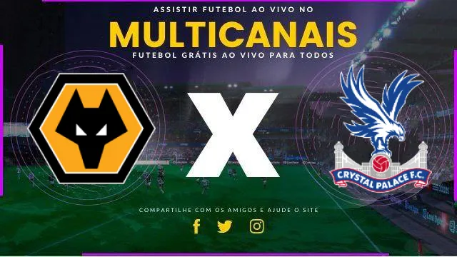 Assistir Wolverhampton x Crystal Palace ao vivo HD 02/11/2024