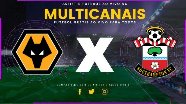 Assistir Wolverhampton x Southampton ao vivo HD 09/11/2024